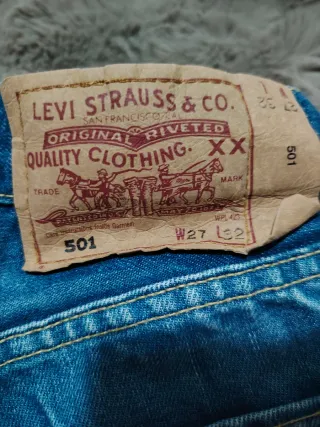 Levi's 501 YK2 Jeans Azules