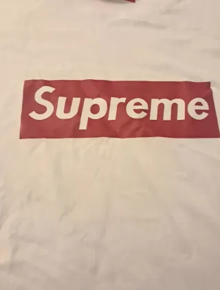 Camiseta Supreme Blanca