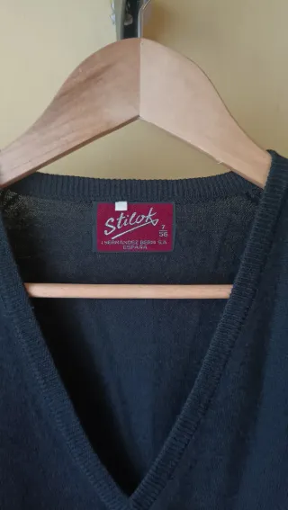 Jersey Negro Hombre Talla XL