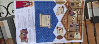 Belén patchwork tela