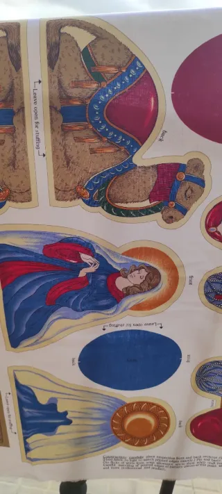 Belén patchwork tela