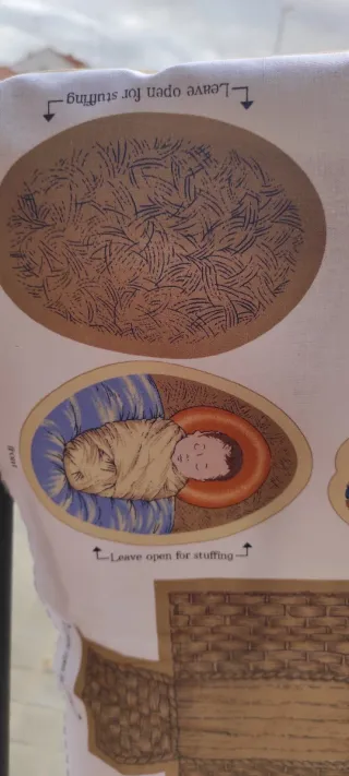 Belén patchwork tela