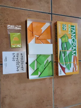 Juego Tangram Doble Cayro