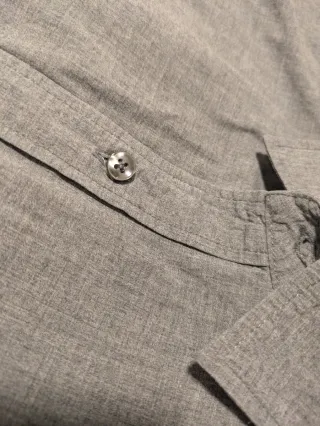 Camisa caballero gris talla L modern fit