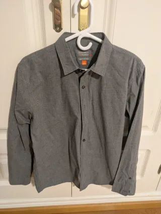 Camisa caballero gris talla L modern fit