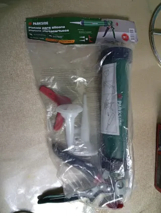 Pistola Silicona Parkside Portacartucce