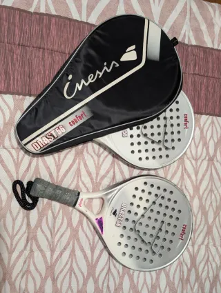 Set 2 Palas Padel Inesis DRST56 Confort