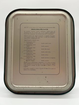 Vassoio Coca Cola Vintage Pescatore Bambino