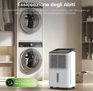 Deumidificatore Silenzioso CONOPUPlus 16L/giorno