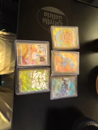 Pack 5 Cartas Pokémon Aleatorias