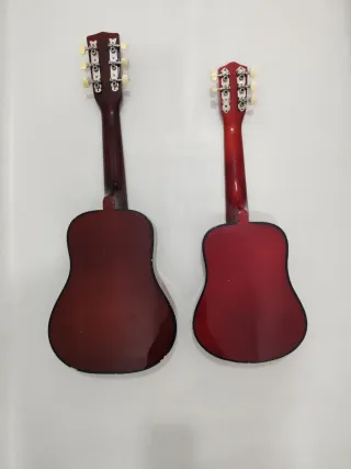 Lote de 2 Guitarras Acústicas Infantiles