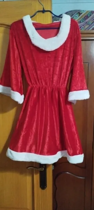 Vestidos Mamá Noel Niña y Adulta