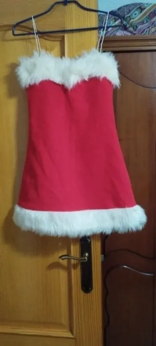 Vestidos Mamá Noel Niña y Adulta