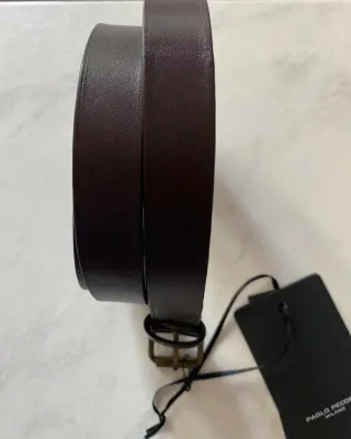 Cintura Paolo Pecora Cuoio Marrone