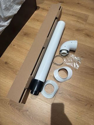 Salida de gases codo y accesorios