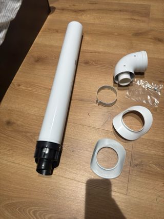 Salida de gases codo y accesorios