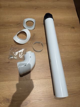 Salida de gases codo y accesorios