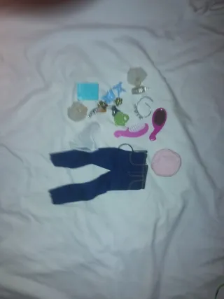 Armario Barbie con muñeca y accesorios