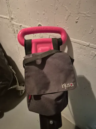 Triciclo Silla Paseo con Pedales Rosa