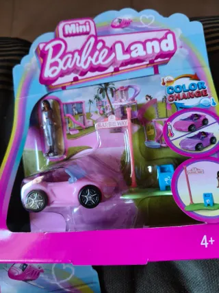 Lote 2 Mini Barbie Land Mattel