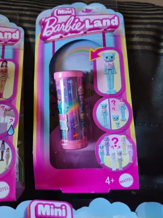 Lote 2 Mini Barbie Land Mattel