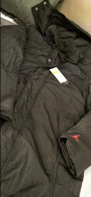 Chaqueta  gruesa Jordan Plumas Larga Mujer origina