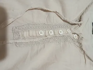 Vestido/Camisola Beige Talla S