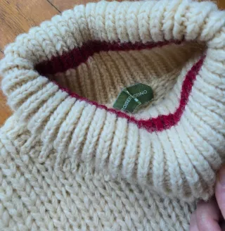 Jersey Lana Beige Roberto Verino Talla M