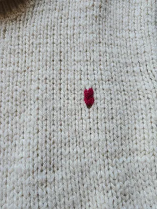 Jersey Lana Beige Roberto Verino Talla M