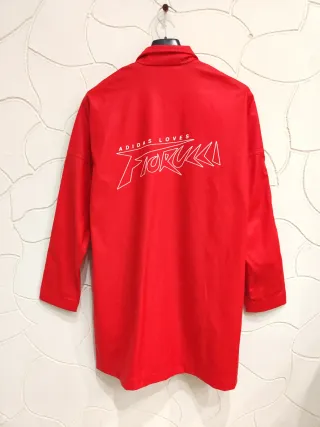 Impermeabile oversize Adidas x Fiorucci