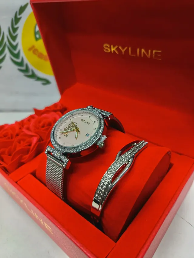 Set reloj Skyline+pulsera A ESTRENAR!!