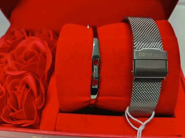 Set reloj Skyline+pulsera A ESTRENAR!!