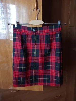 Gonna tartan Moschino