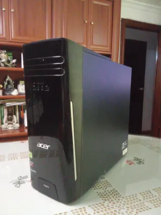 Ordenador Acer Negro
