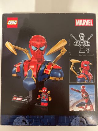 LEGO Iron Spider-Man Bust 76326