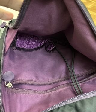 Bolso bandolera Salvador Bachiller negro/morado