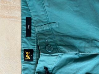 Pantaloni chino uomo verdi