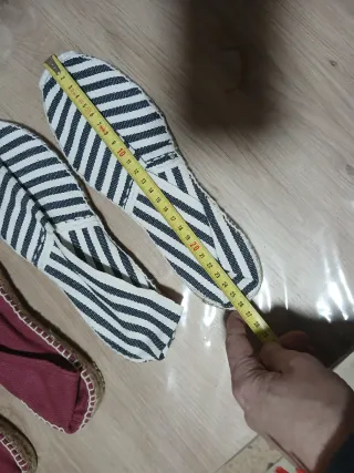 2 pares de Alpargatas/Zapatillas Espart