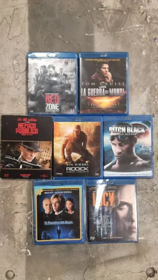 Lotto 7 Blu-ray Azione/Thriller