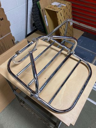 Parrilla Vespa 150 S Original Cromada