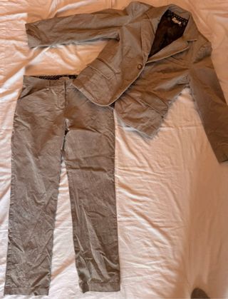 Traje Pana Giorgio Kauten Marrón  Modelo Vintage