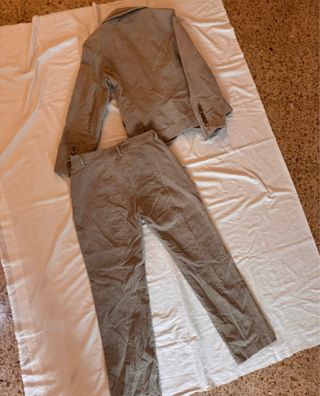 Traje Pana Giorgio Kauten Marrón  Modelo Vintage