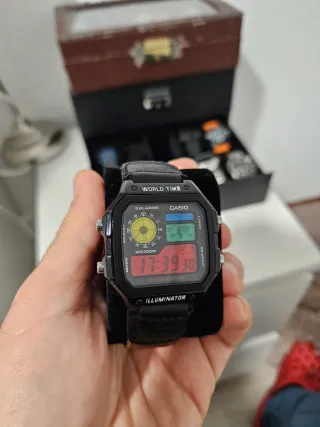 Casio AE1200 Mod Reloj