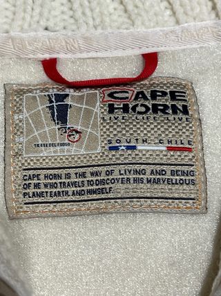 Felpa panna collo alto zip taglia M