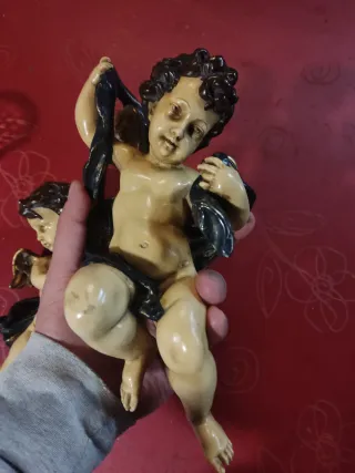 Pareja de querubines para colgar