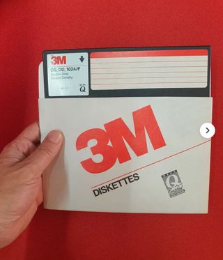 Disco flexible 8 pulgadas 3M DS, DD, 1024/F