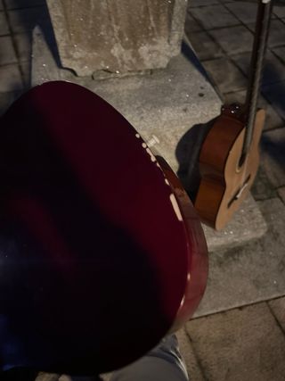 Guitarra española usada