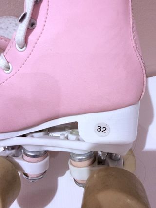 Patines Oxelo Rosa Talla 32 + Bolsa
