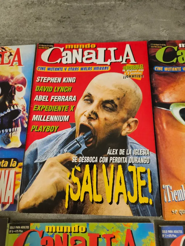 Collezione Completa Riviste Mundo Canalla