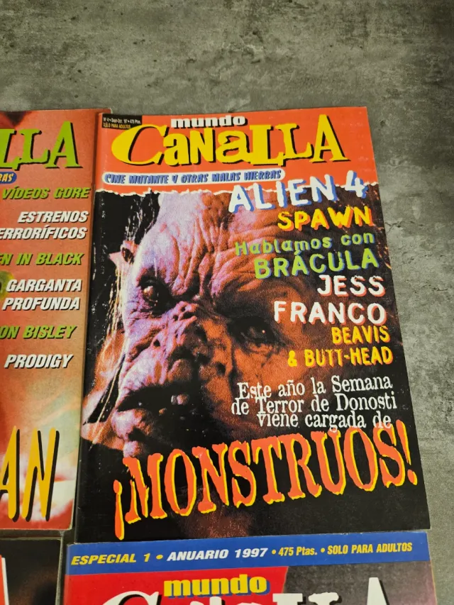 Collezione Completa Riviste Mundo Canalla